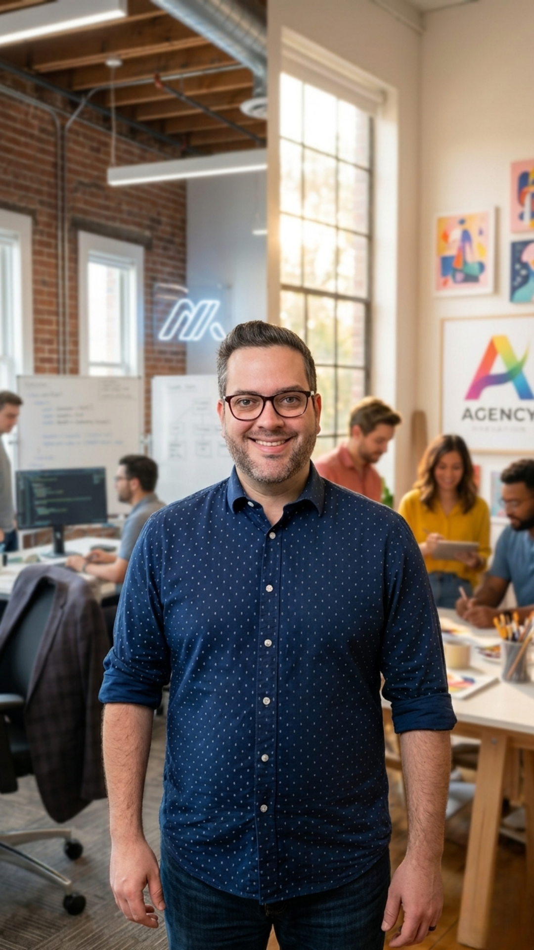 Aldo Rendón Migliuolo, founder of Remi Creative, in Kelowna BC